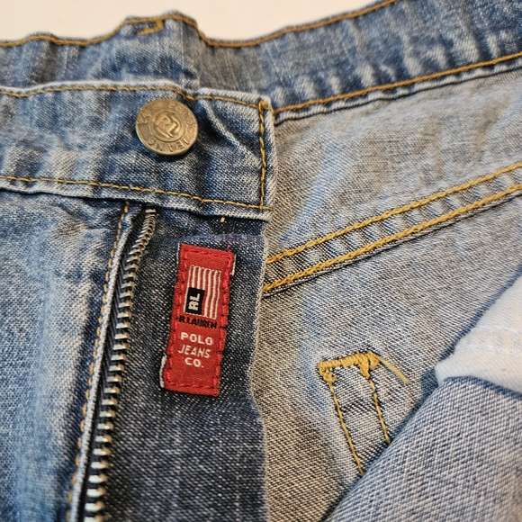 Vintage Ralph Lauren Polo Jean Co 5" Saturday Short Denim Women's Jean Shorts 10 - Picture 7 of 14
